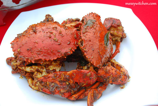 Kam Heong Crabs @ Asam Batu Laut Restaurant